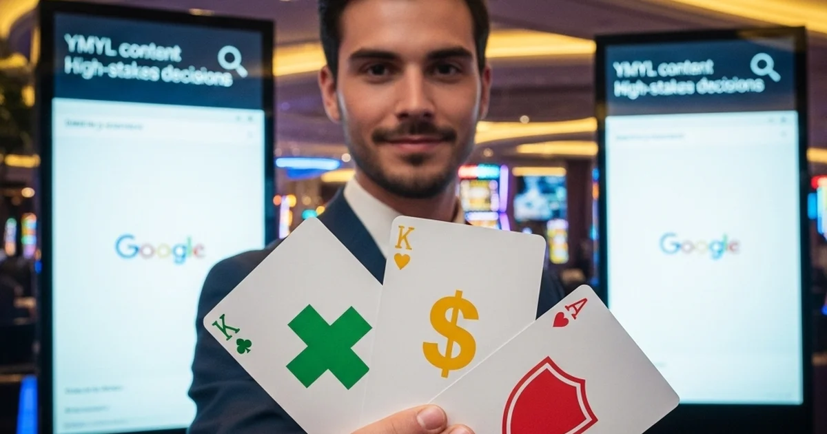 If Google Were a Casino, YMYL Is the High-Roller Table