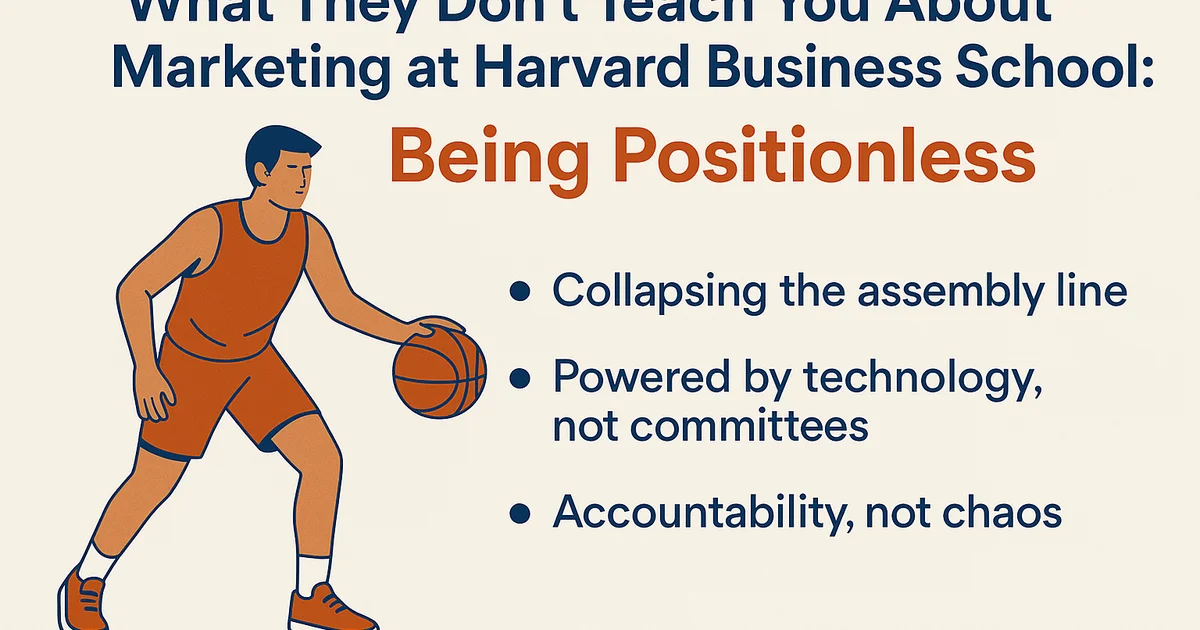 If Harvard Business School Taught Basketball, They’d Still Make You Pick a Position
